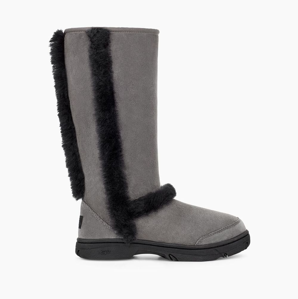 Ugg Tall Boot Womens - Ugg Sunburst Grey - 936WCMSYX